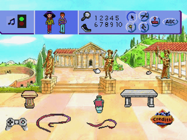 Creative Journey title screen for Playstation